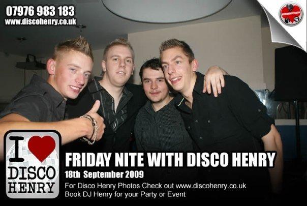 Nostalgic pictures from a night out in town 17 years ago