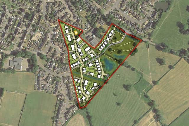 A new housing development of up to 69 homes is being proposed for land to the south of Brington Road in Long Buckby.