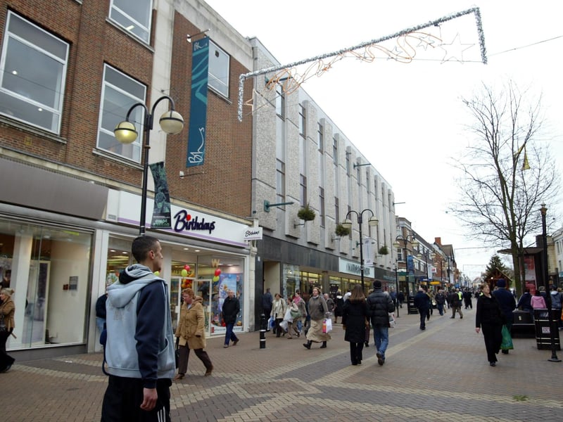 2006 - Christmas Shoppers on Abington Street