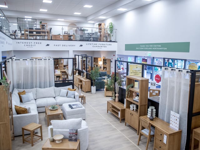 The national retailer opened its new showroom at Riverside Retail Park over the weekend (October 24)