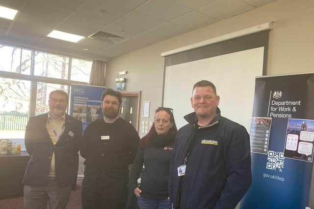 Northampton Jobcentre Staff at Construction Event at Northampton Hotel