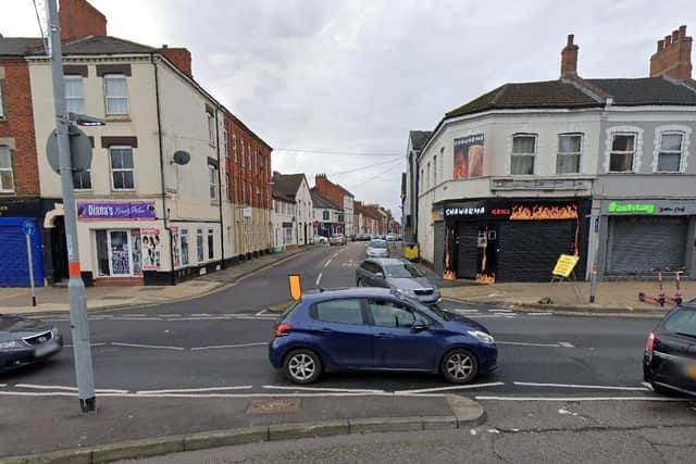 The incident is alleged to have happened at the Victoria Road junction of Wellingborough Road.