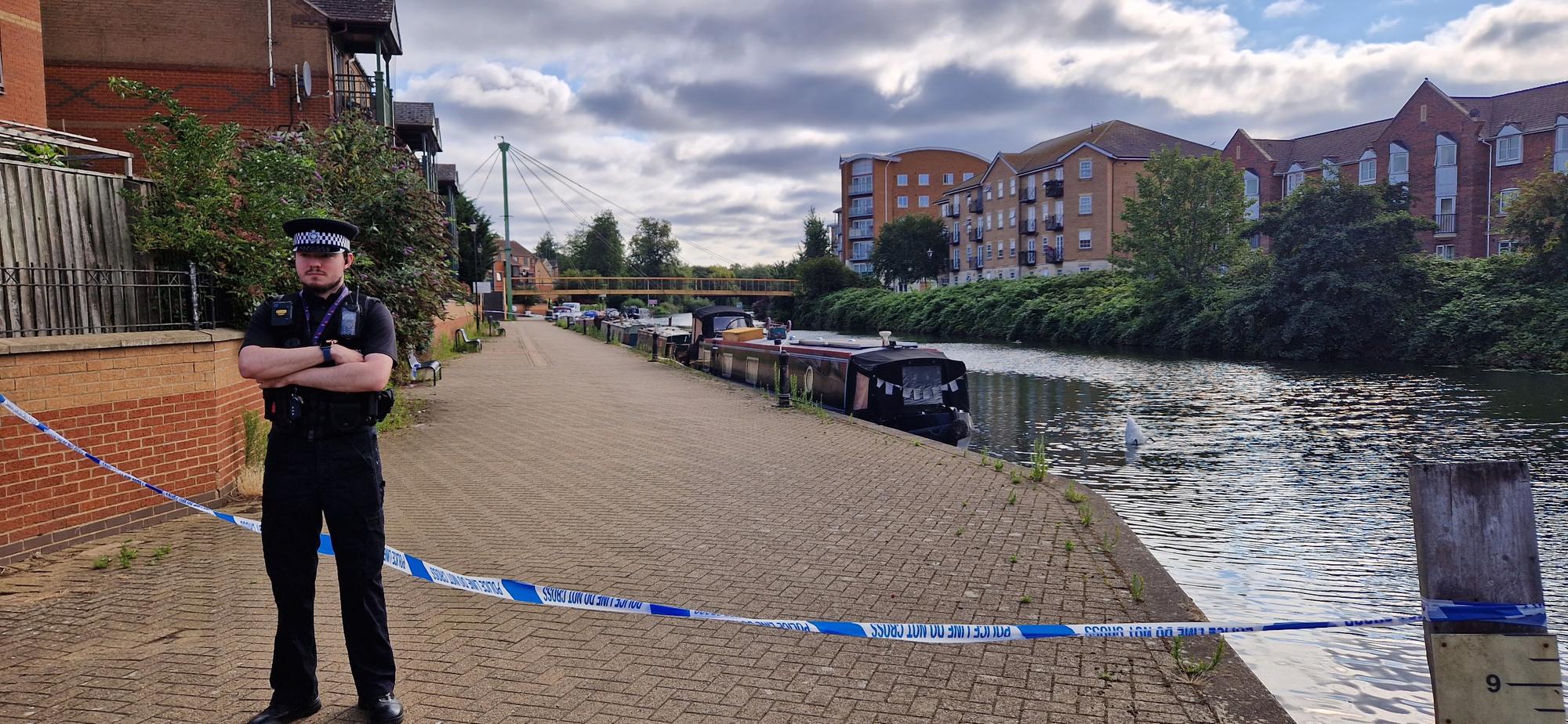 Police name 57-year-old man found dead on bench by River Nene in ...