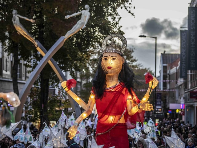 The festival of lights takes over Northampton town centre on Saturday October 15.