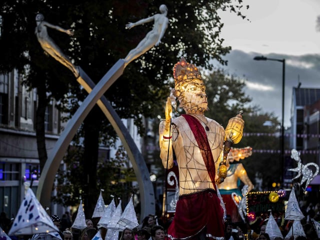 The festival of lights takes over Northampton town centre on Saturday October 15.