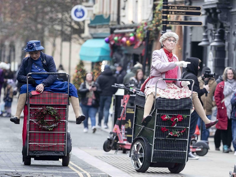 St Giles’ Street was closed to traffic to allow shoppers to walk freely down the road, which created a welcoming, community feel.