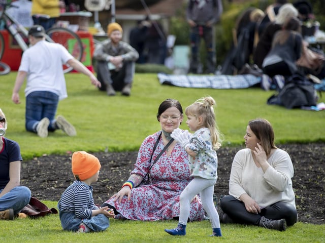 The Happy Hood Festival took place in Delapre Abbey’s walled garden on Saturday, April 15 to mark five years of the Northampton community magazine.
