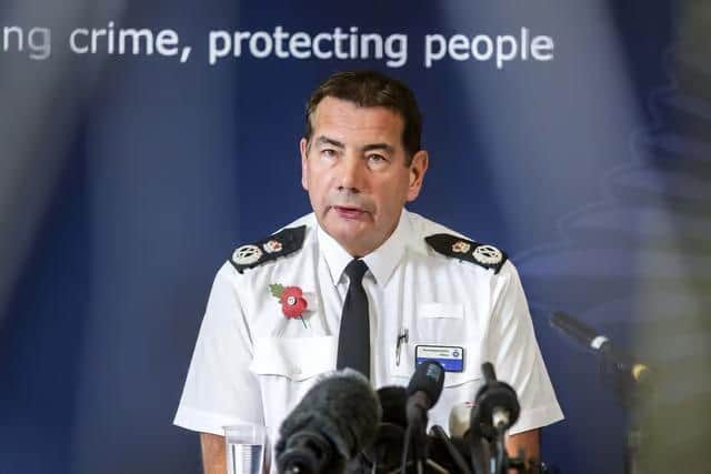 The complaint lists serious concerns about Mr Adderley’s (pictured) actions, including giving false information to the media, bypassing the investigation team by contacting the family’s adviser directly, and failing to declare the crash a critical incident.