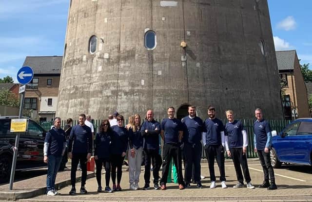 Fifteen people abseiled down the National Lift Tower in aid of the McCarthy-Dixon Foundation and raised over £7,000 on Saturday, June 25 2022.