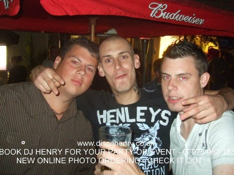 Nostalgic pictures from a night out on the town 15 years ago