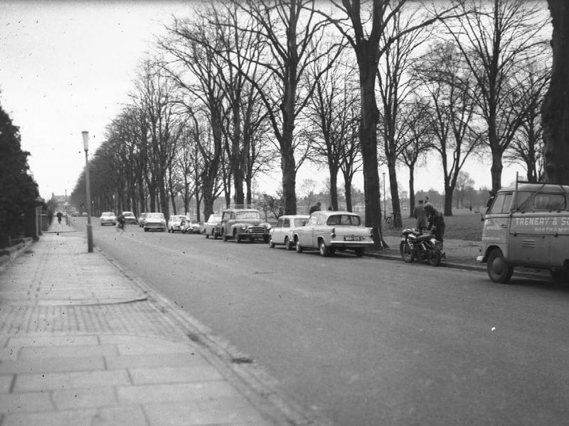St Georges Avenue parking, February 13, 1965