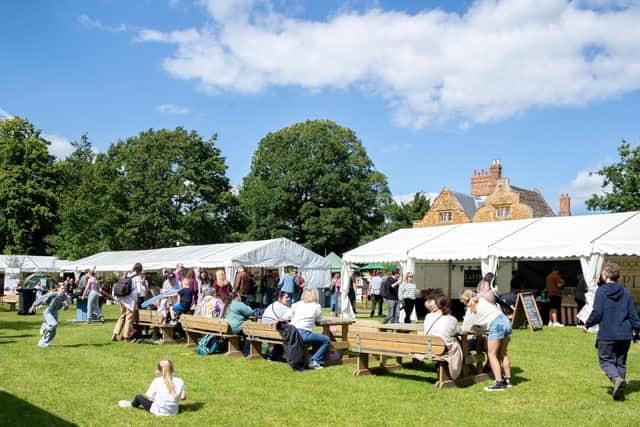 Delapre Food Festival.