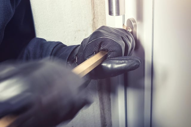 These seven Northampton streets have the highest number of reported burglaries, according to the latest police data.
