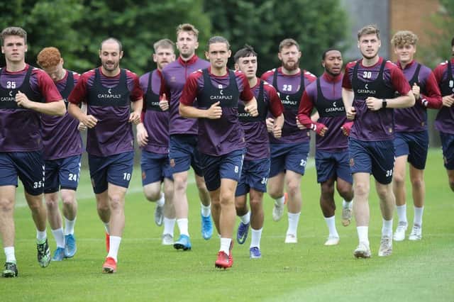Cobblers step up their preparations at Moulton this week.