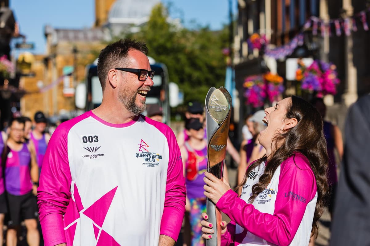 Commonwealth Baton In pictures: Commonwealth Games Queen’s Baton Relay passes through ...