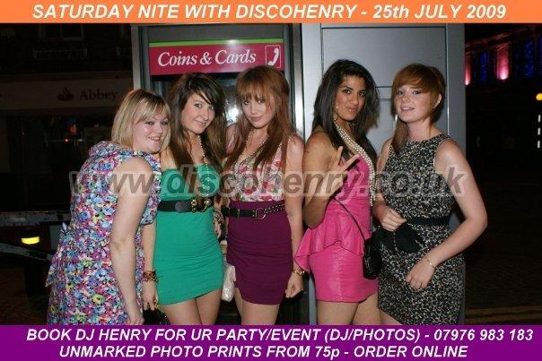 Nostalgic pictures from a night out on the town 15 years ago