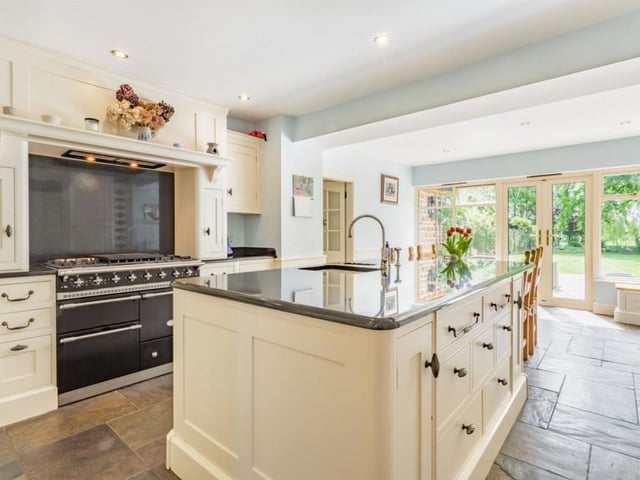 The property has plenty of entertaining space, plus traditional features throughout.
