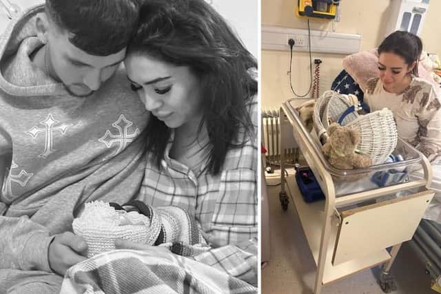 Jessica Webster and her partner Toby tragically lost their son Marley in October, during Baby Loss Awareness Week.