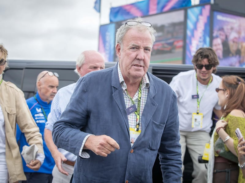 Jeremy Clarkson, a regular at Silverstone