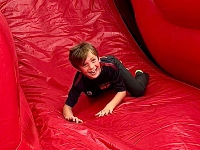 Children enjoyed the event that raised more than £3,600, which will be put towards a new outdoor classroom.