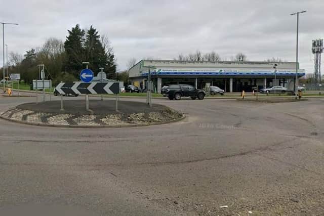 Northamptonshire Police were called to a road traffic collision just off the Tollgate Way roundabout in Sixfields on Sunday (May 17) at around 9.30am.