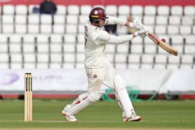 Louis Kimber in action for Northants against Lancashire at the weekend (Picture: Peter Short)