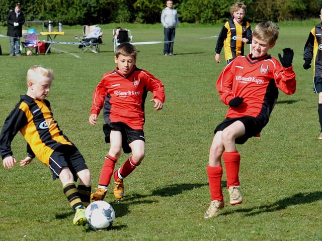Parklands Tigers v Billing United at Parklands in April 2012.