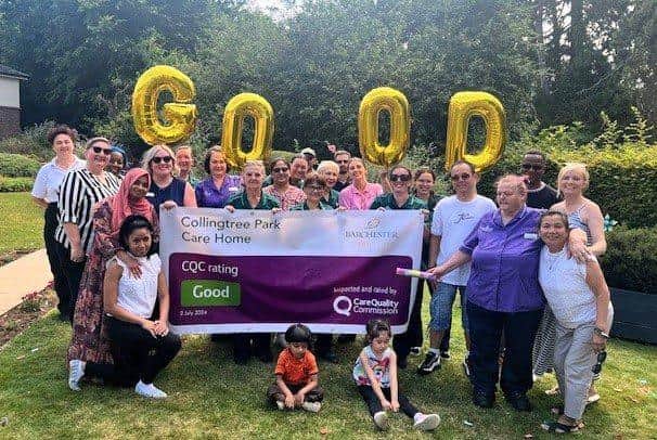 Collingtree Park Celebrates GOOD CQC Rating