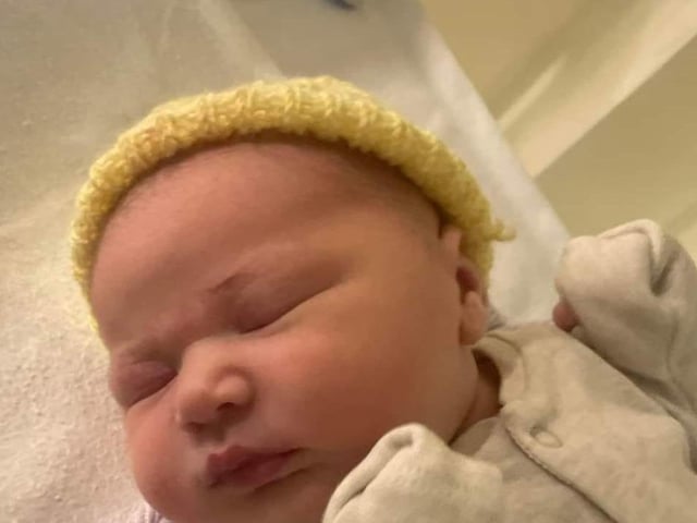 Isla Mae born ay 5.58pm on November 21 at Northampton General Hospital, weighing 8lbs 4oz.