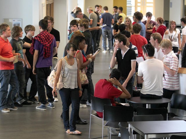 2010 - A-level results.  Northampton School for Boys.