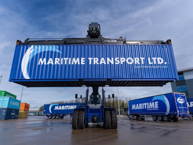 Maritime Transport Reach Stacker