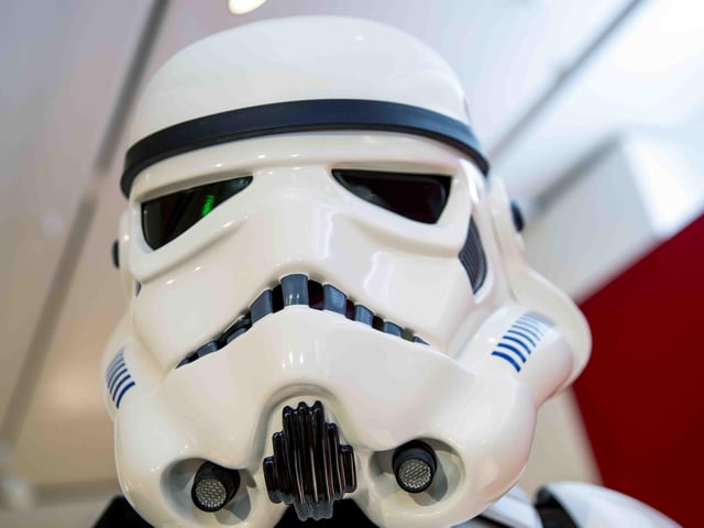 Fans can get up close and personal with Storm Troopers