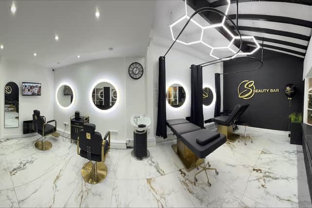 S Beauty Bar offers flexible rental options for treatment chairs or beds and is described as modern, in a prime location, and boasts a collaborative and creative environment. Photo: Media Minds.