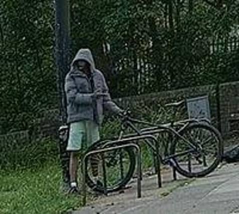 Officers investigating a robbery outside Lings Leisure Centre in Billing Brooke Road, Northampton, are appealing for help to identify the man pictured.