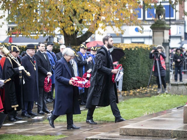 Remembrance Day 2023, Northampton. (Pictures: Kirsty Edmonds)