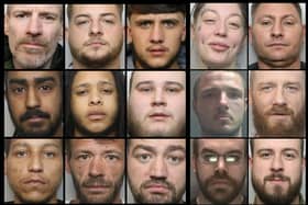 Faces of some of the jailed criminals whose stories this newspaper brought to you during September 2026.