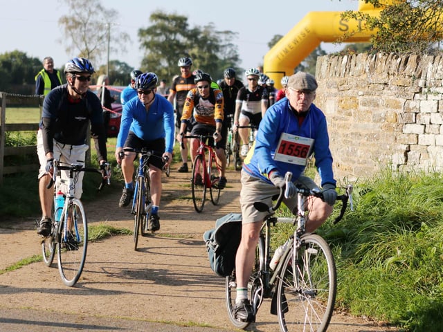2014 - Cycle for Cynthia event at Lamport Hall to raise money for Cynthia Spencer Hospice.