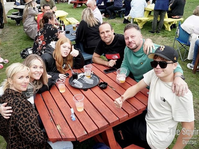 Hundreds flocked to the popular village pub over the August Bank Holiday weekend