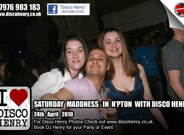 Nostalgic pictures from an April night out in town 13 years ago