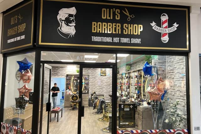 OIi's Barber Shop is now located upstairs in the Grosvenor Centre, next to the former Bewiched unit.