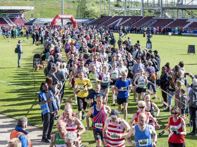 Runners taking part in the 2022 event.