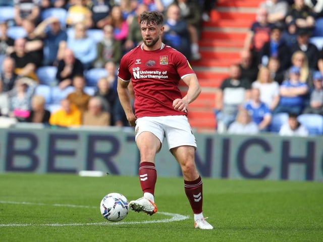 Steady first-half followed by an excellent second. Was at the heart of so many transitions and counter-attacks, helping to spring Cobblers forward from deep positions.... 7