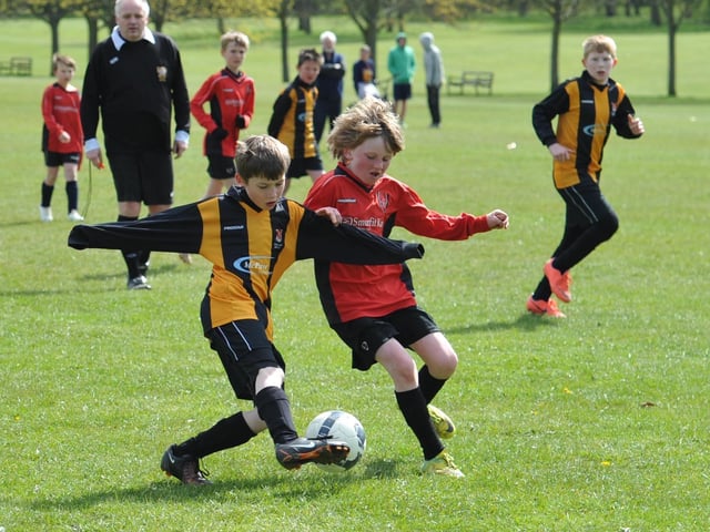 Parklands Tigers v Billing United at Parklands in April 2012.