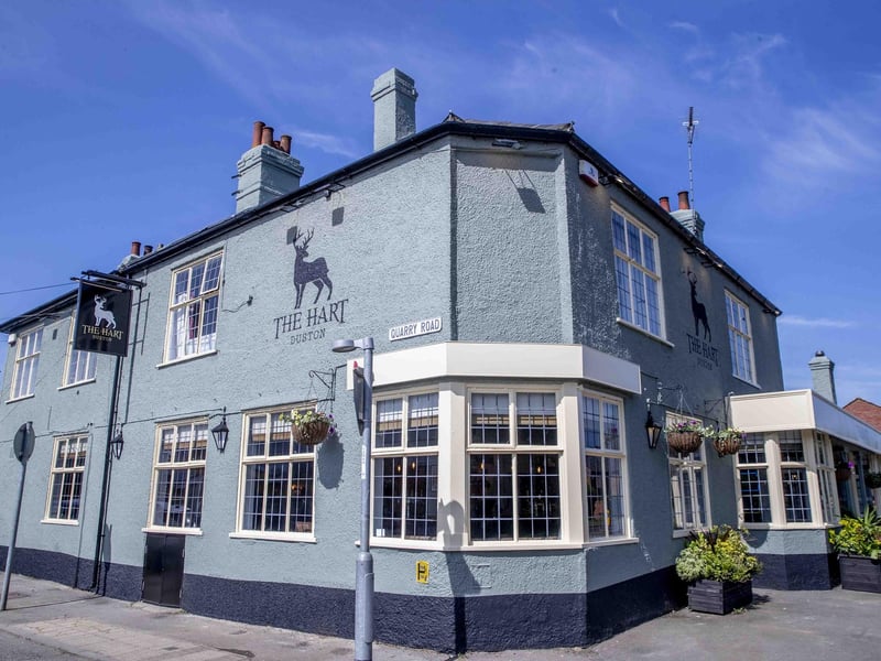 The Harlestone Road pub's garden has had a stylish makeover