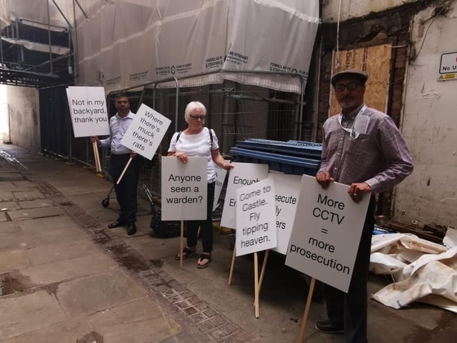 Councillor Stone said: "The stink is appalling. Castle councillors have had enough."