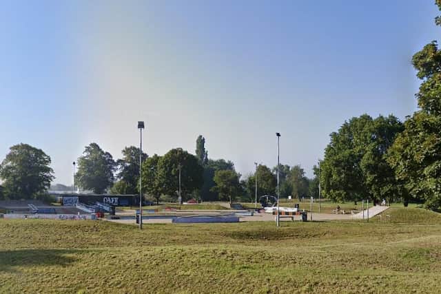 The incident happened at Bedford Road Skate Park.