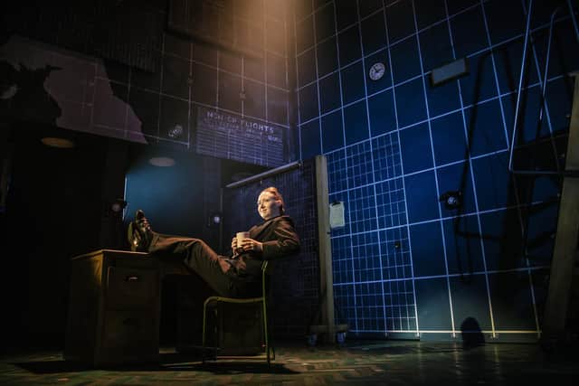 Natasha Hodgson as Ewen Montagu in the wildly acclaimed Operation Mincemeat (photo: Matt Crockett)