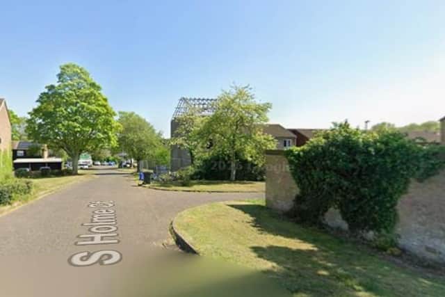 The incident happened in South Holme Court, Northampton
