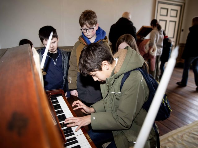 Families enjoyed new installations and activities such as a disco room and story time.