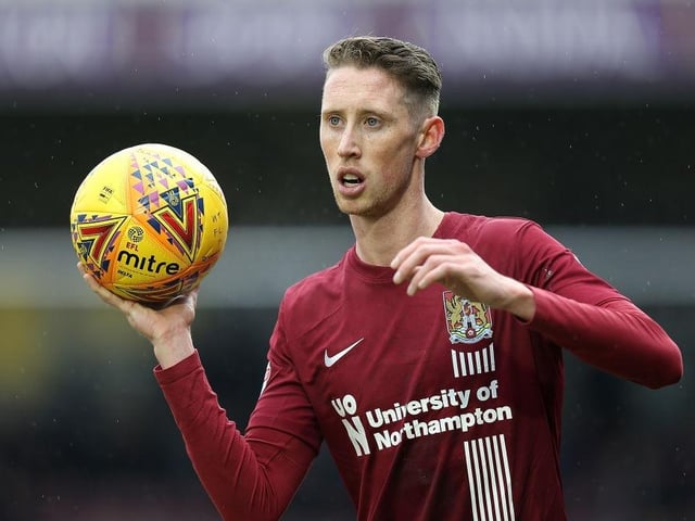 Played 18 times for Cobblers in 2018/19. Has represented 13 different clubs since leaving, including Bolton, Macclesfield and Hyde United. Now 31, most recently signed for Nantwich Town in January 2025. He's also in a long-term relationship with England star Ella Toone
